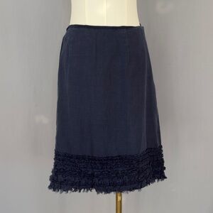 Tommy Bahama Dark Blue Mini Skirt